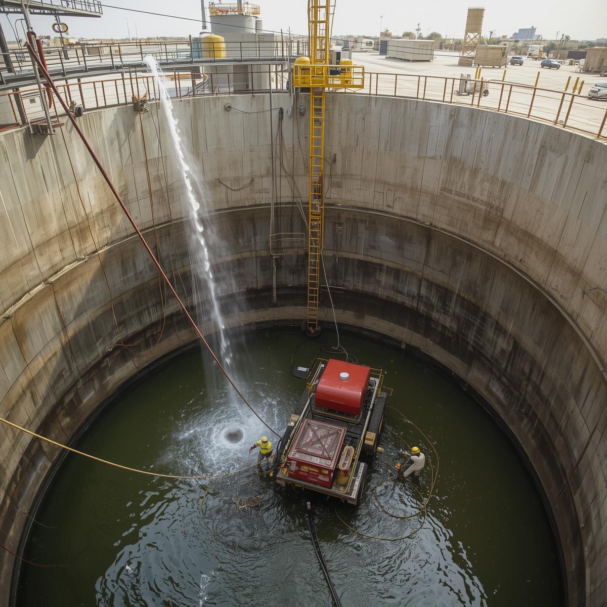 irrigation tank cleaning Dubai econature