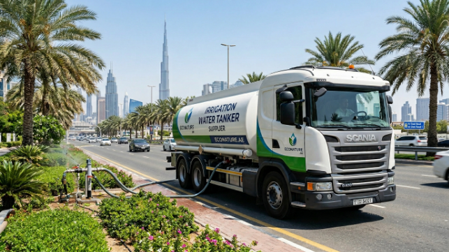 Irrigation water tanker supply service in Dubai
